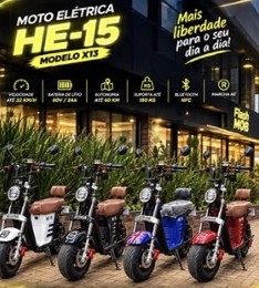 Outra apresentação de moto elétrica